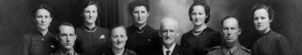 Familie Heinrich Krieg, Wagnermeister aus Rotenfels, 1942